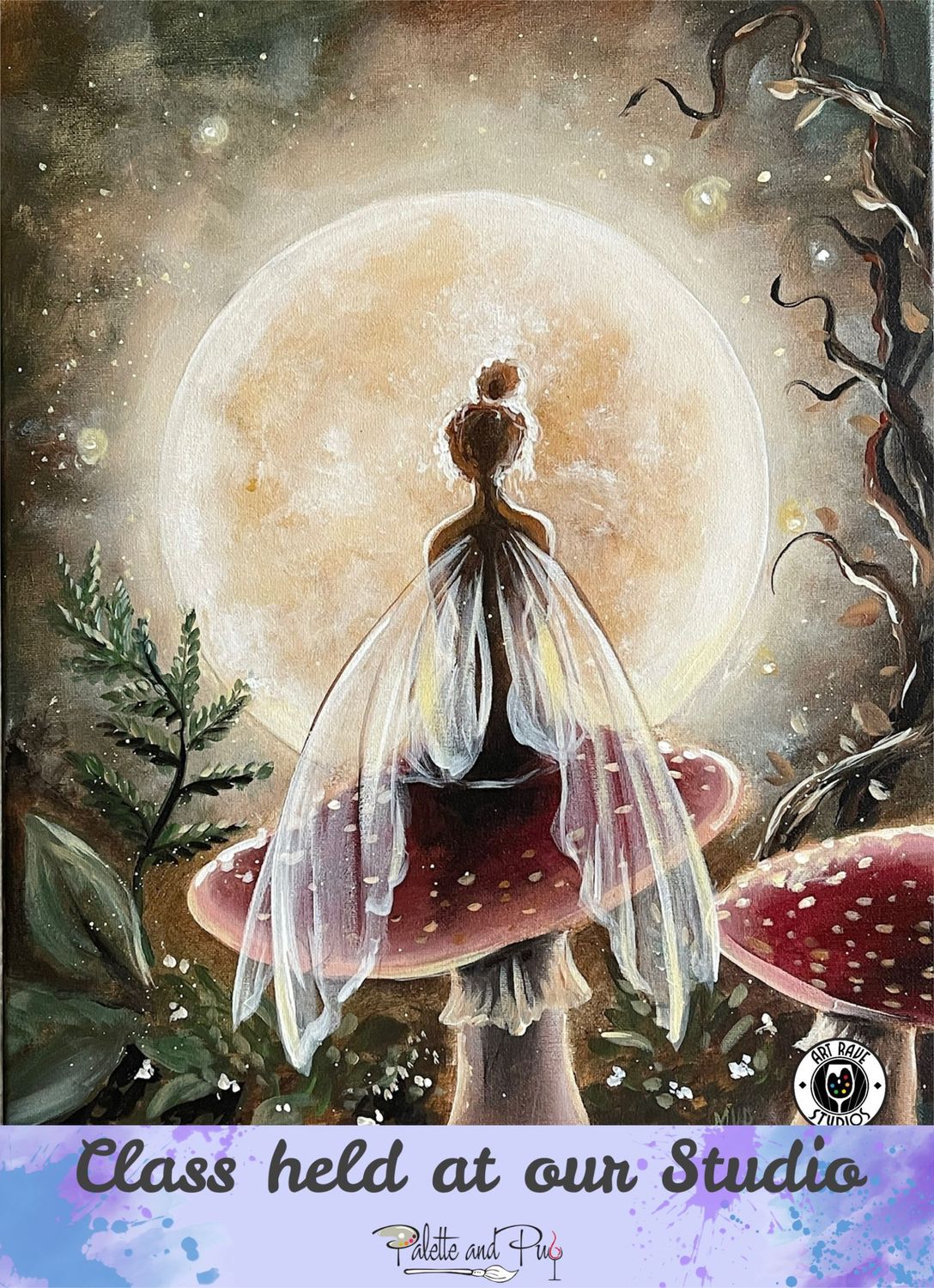 Midsummers Night Dream "Bling Painting"