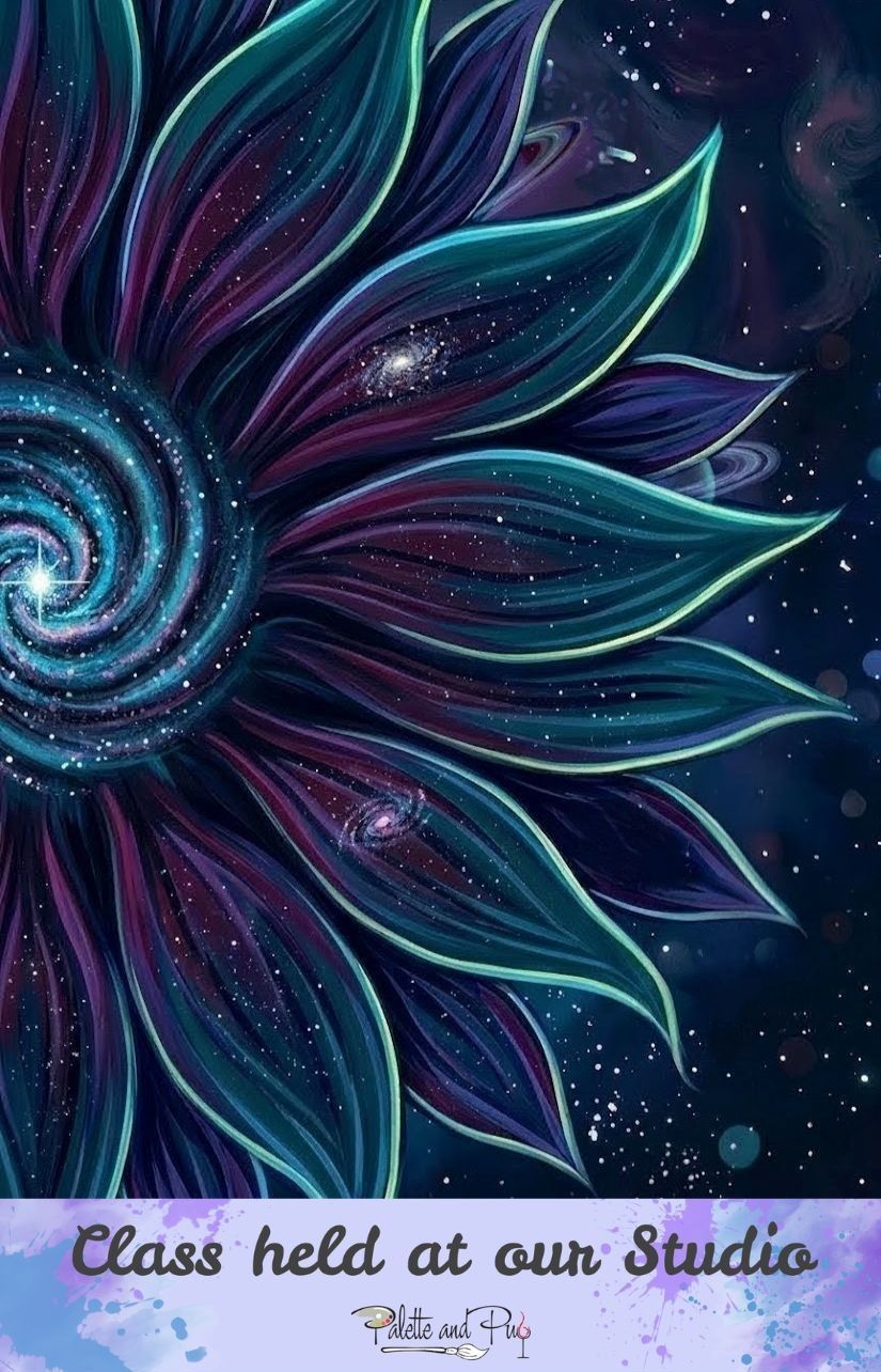 Celestial Sunflower "Bling Painting"