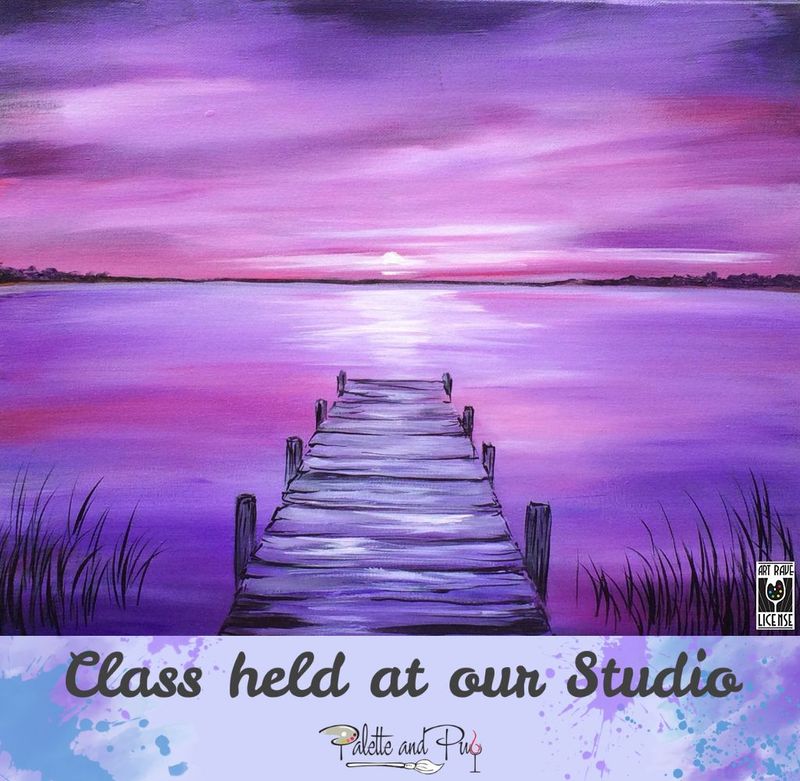 Purple Haze Painting