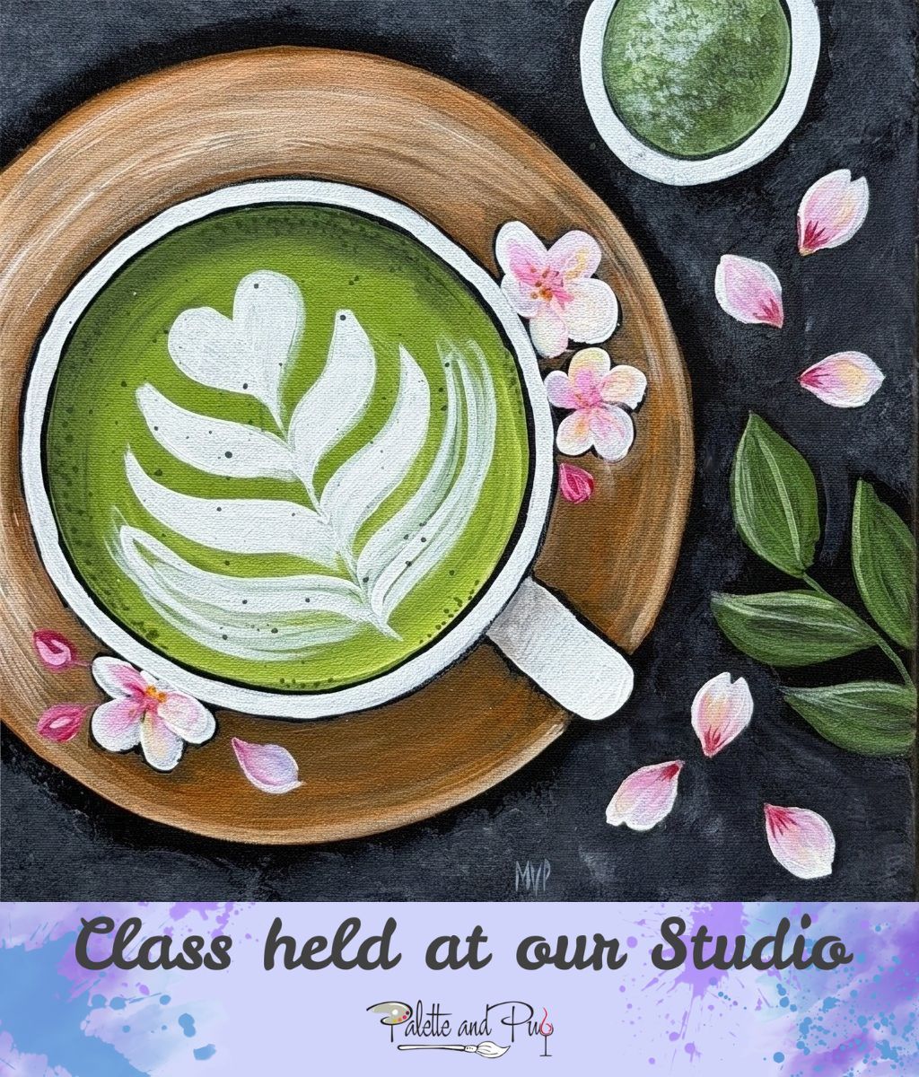 A Matcha Made in Heaven Painting A Matcha Made in Heaven Painting