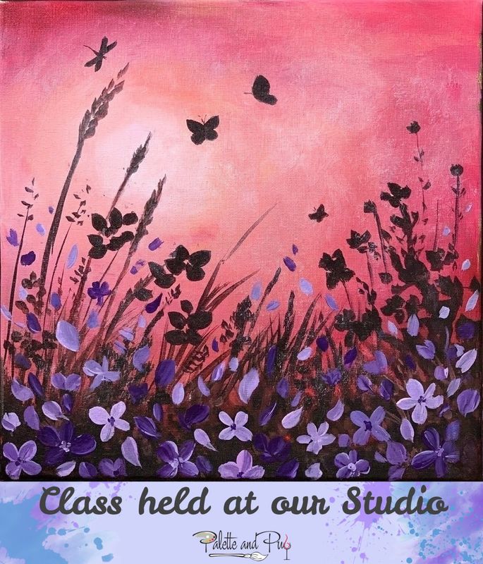 Summer Garden Painting