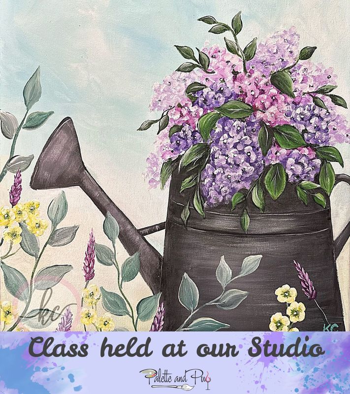 A Late Spring Shower Painting