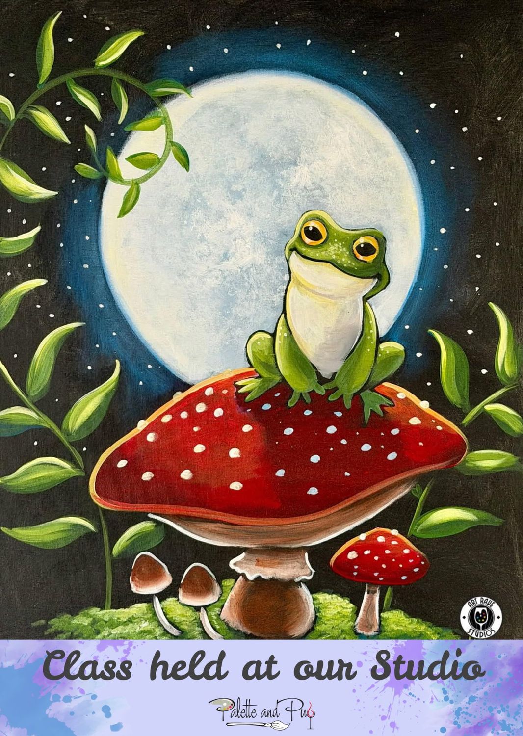 Toad-ally Enchanted Painting Toad-ally Enchanted Painting