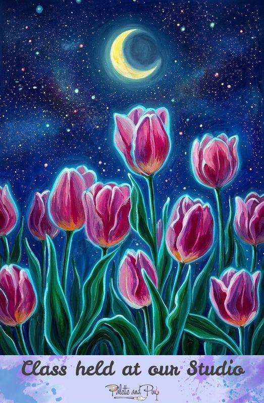 Stardust Garden Painting