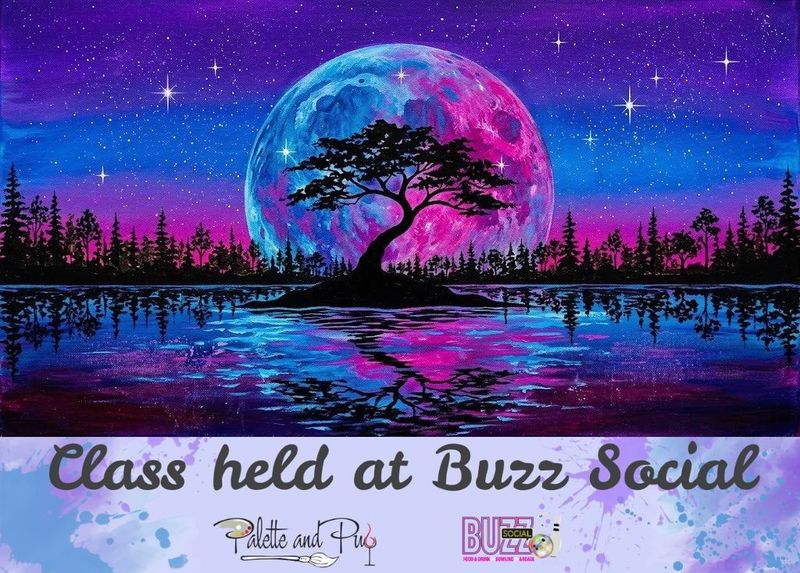 As Above, So Below Painting @ BUZZ SOCIAL
