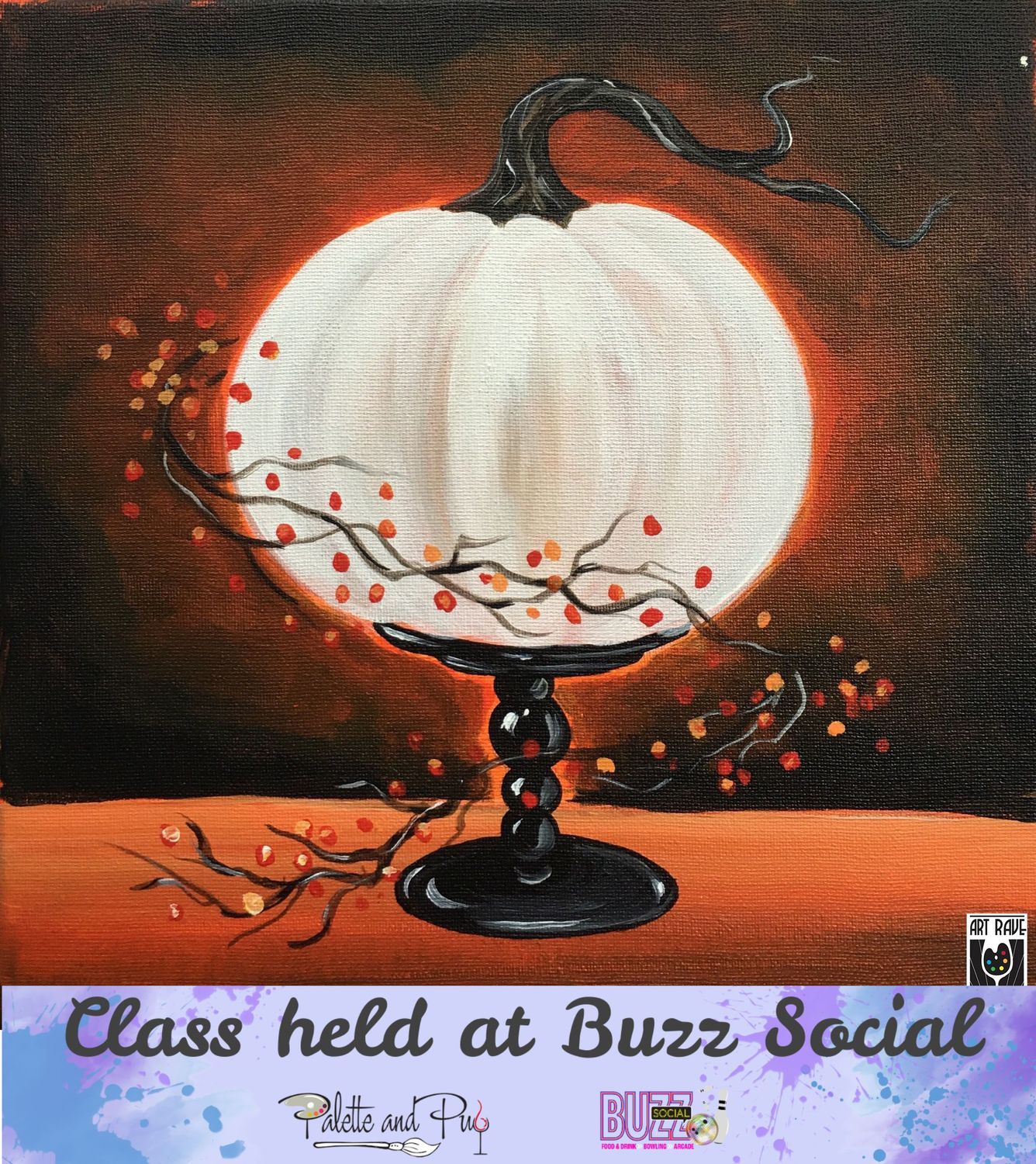 Charmed Harvest Painting @ BUZZ SOCIAL
