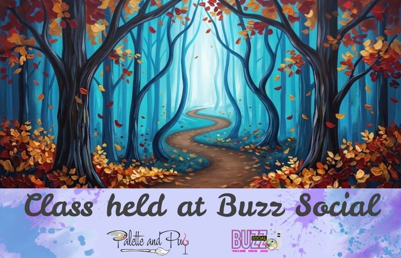 The Winding Woods Painting @ BUZZ SOCIAL