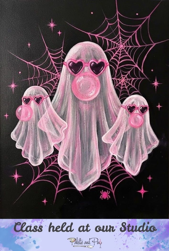 Ghouls Just Want to Have Fun Painting