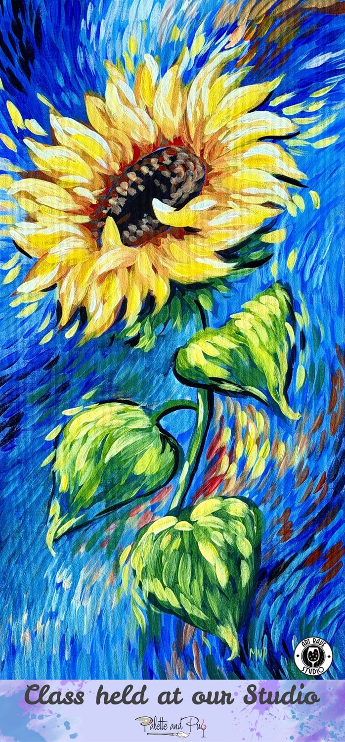 Van Gogh Sunflower Painting
