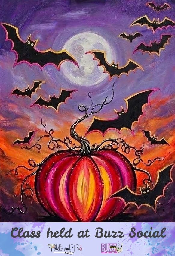 Batty for Autumn Painting @ BUZZ SOCIAL