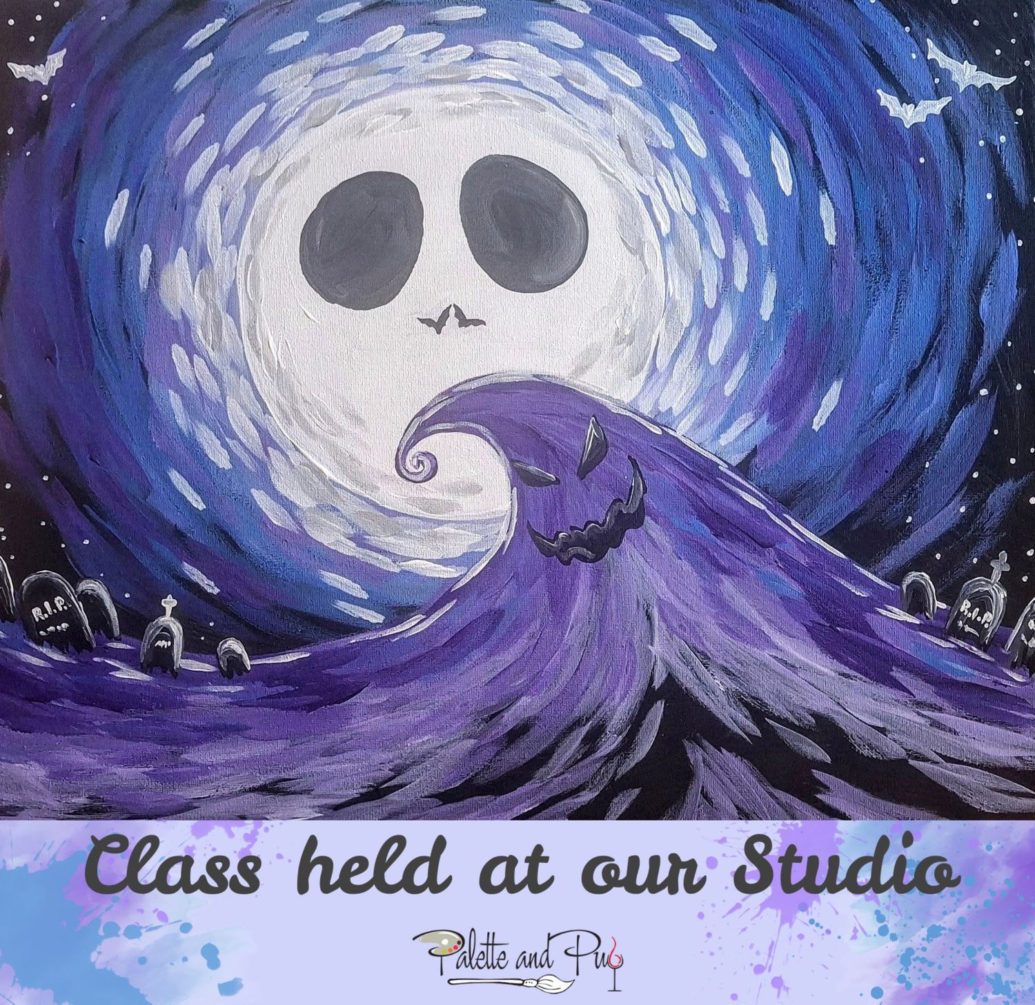 Starry Nightmare Painting