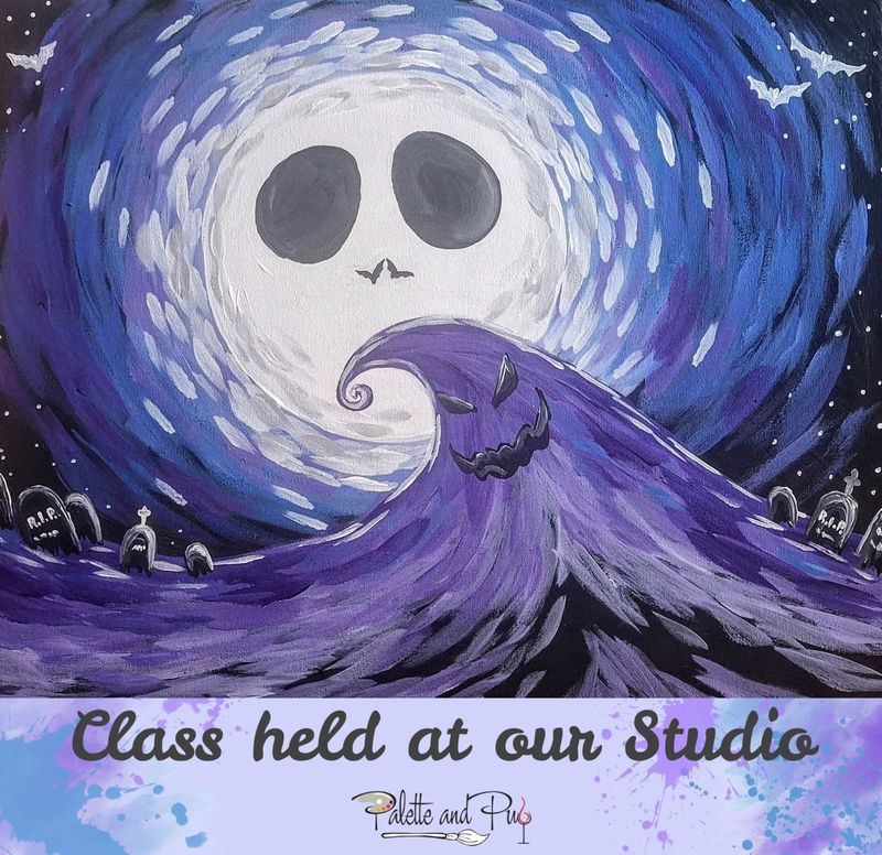 Starry Nightmare Painting