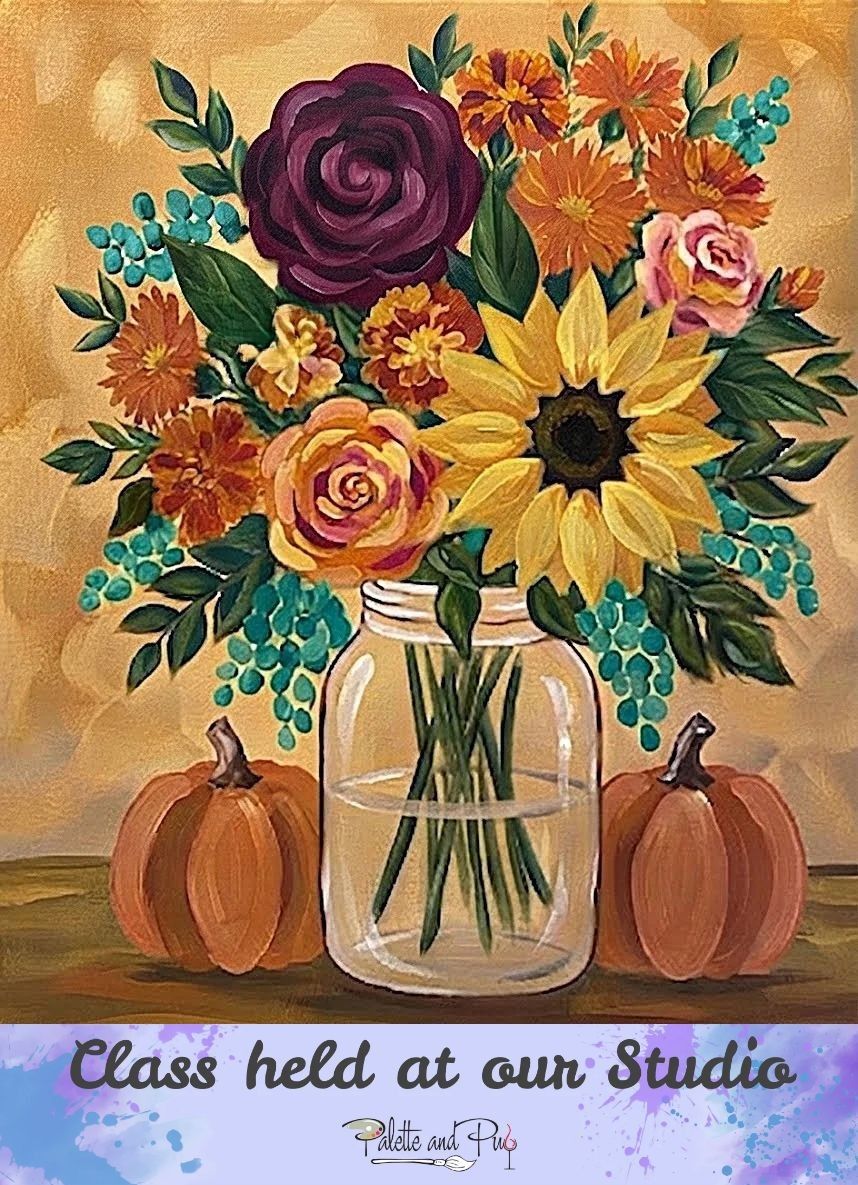 Golden Hour Blooms Painting Golden Hour Blooms Painting