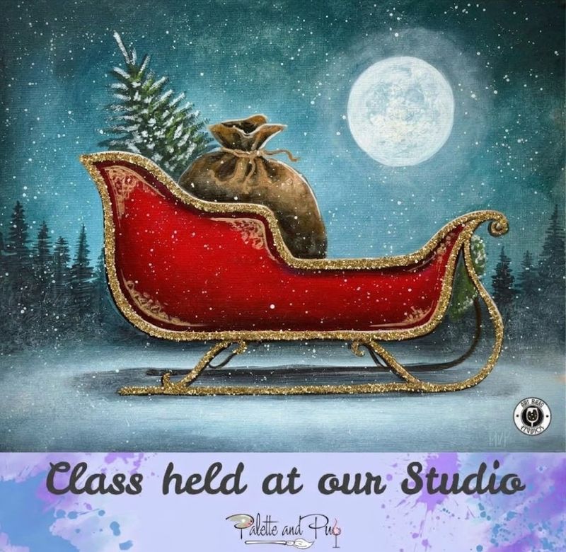 Ready for Santa "Bling Painting"