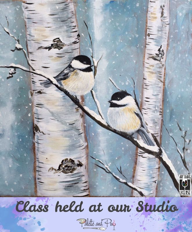 Two Cool Chicks Painting