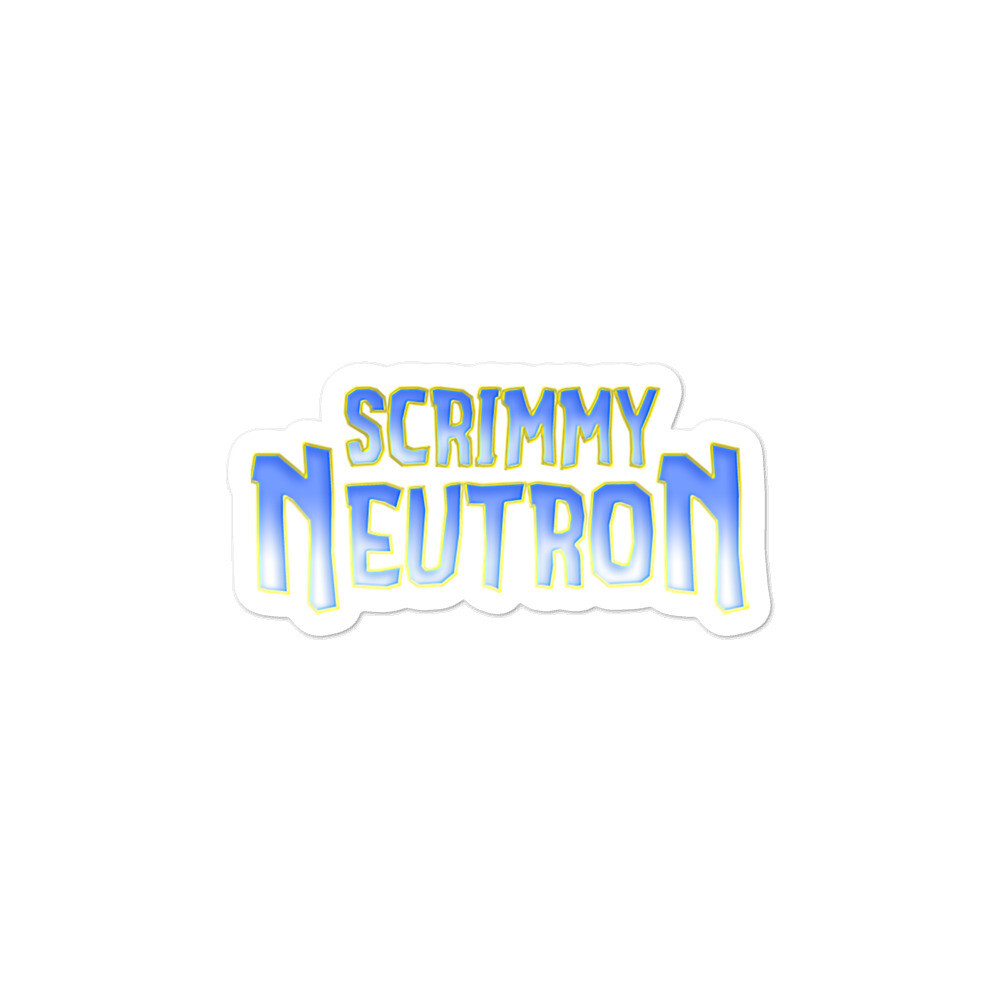 Scrimmy Neutron Sticker