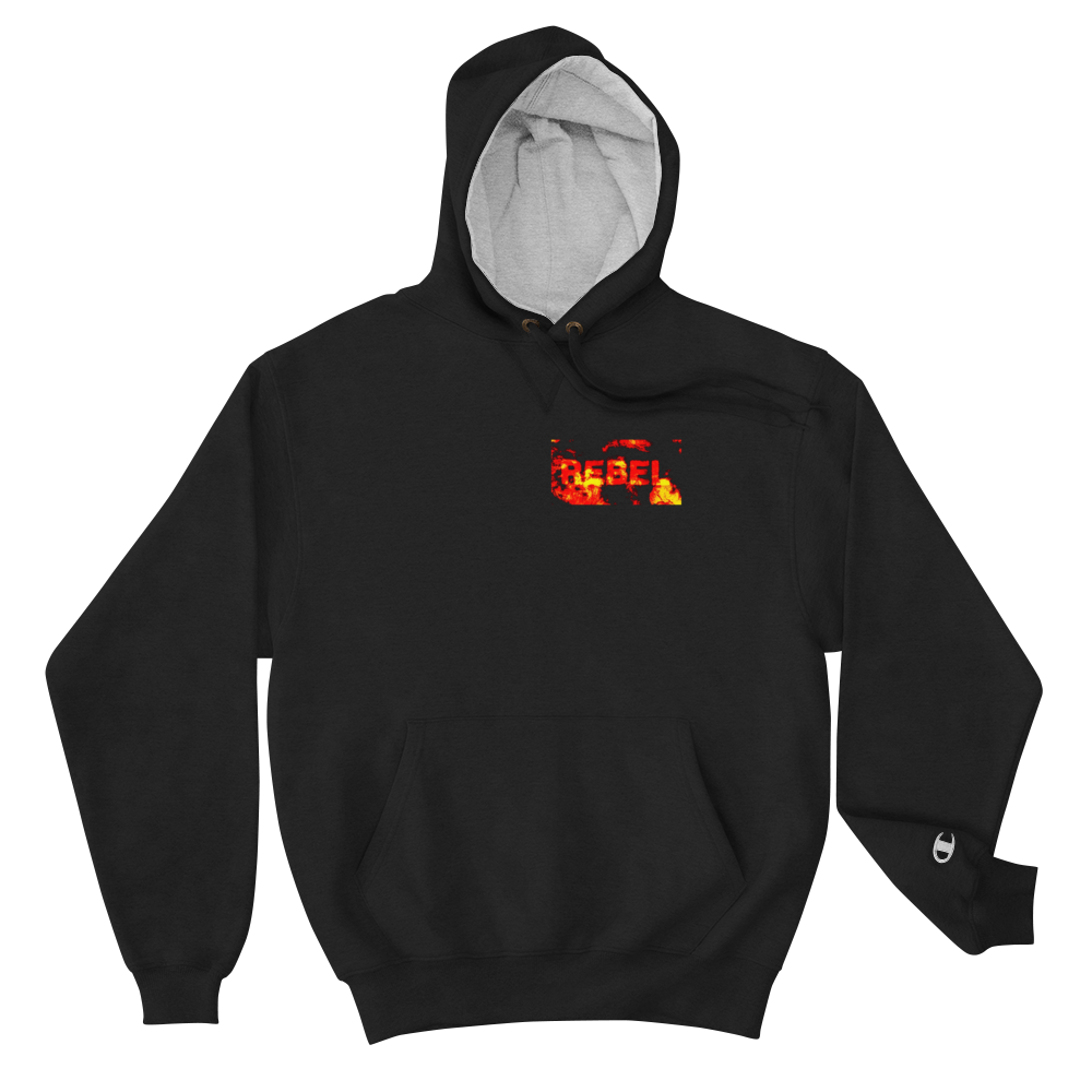 "REBEL" Champion Hoodie