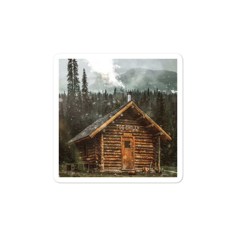 Too Chilly sticker