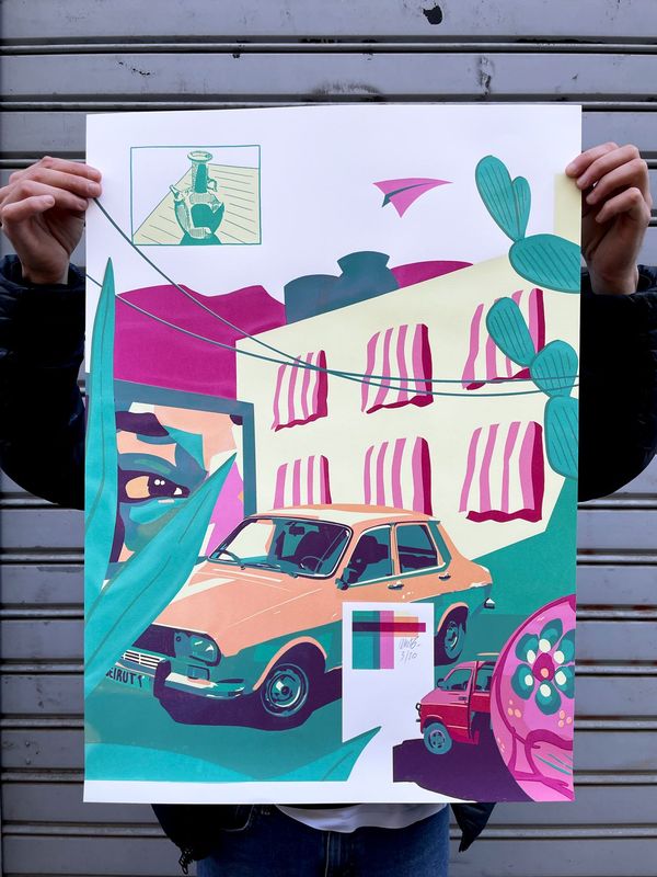 FDVRII part.1 / screen printing