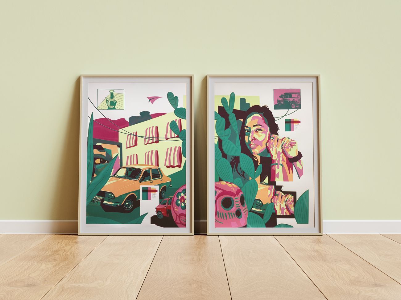FDVRII DIPTYQUE SCREEN PRINTING