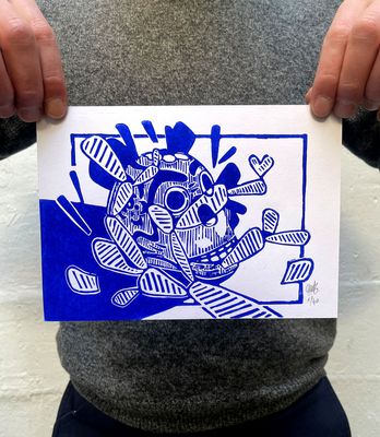 Calavera y el Cactus Calavera y el Cactus