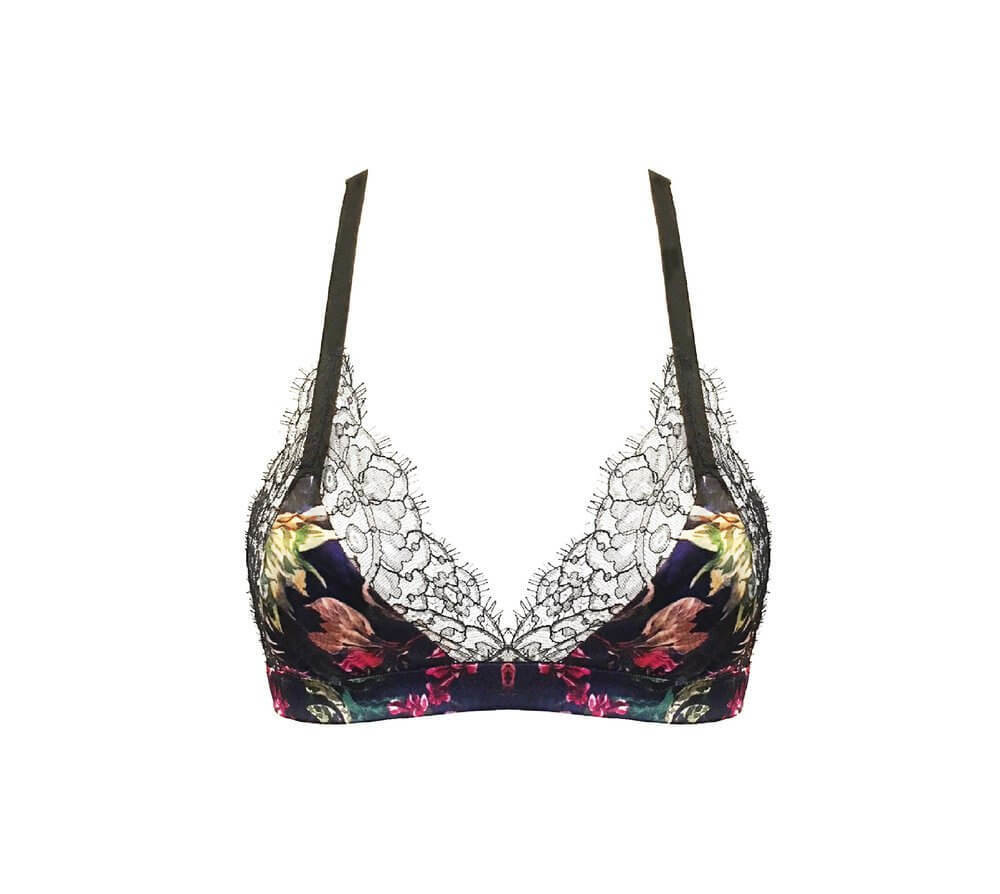 floral bralette