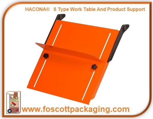 HG1374 Hacona® S Type 420mm Work Table and Product Support. £159.00 Exc Vat