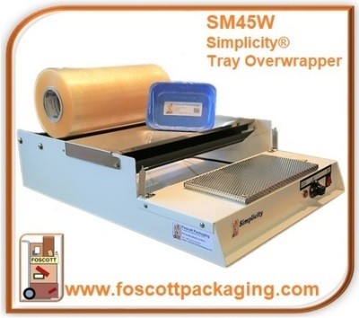 SM45W Simplicity®11 45 Overwrapper, White powder epoxy painted finish, £246.00 + Vat