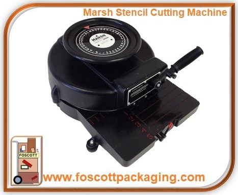 Marsh R1 Marsh stencil cutting machine, R25mm, £2060.00 + Vat