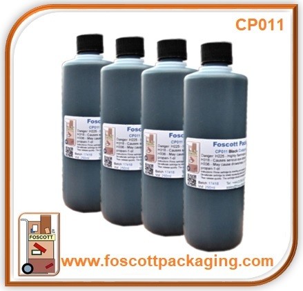 CP011 Ink Cartridge,Codaprint, Rollerprint, SMAC, Extra Fast Dye ink for high speed​ - Black
