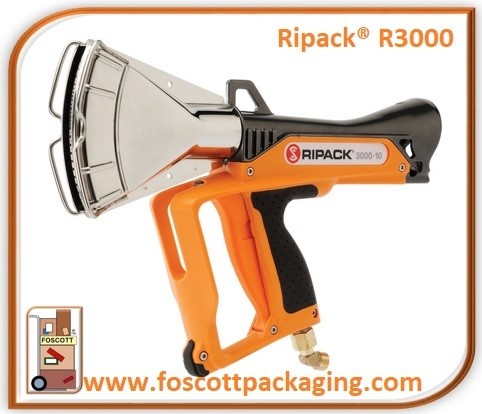 R3000​ Ripack® Professional patented gas shrink gun system, £1444.00 + Vat