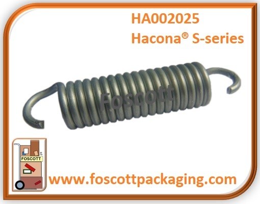 HA002025 Hacona S-series Return Spring, £38.60 + Vat