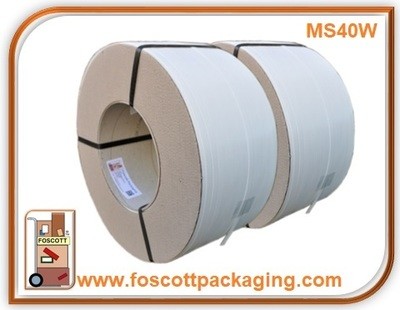 MS40W Safeguard® White 12mm PP Strapping, £41.00 + Vat each roll