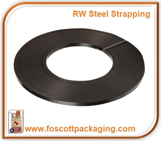 RW19 Ribbon wound steel strapping 19mm Single coil, £95.00 + Vat