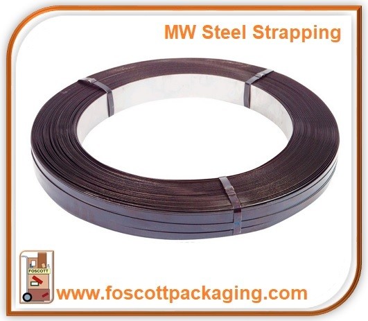 MW19 Mill wound steel strapping 13mm Single coil, £144.00 + Vat