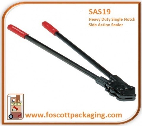 SAS19 Heavy Duty 19mm Single Notch Side Action Sealer, £348.00 + Vat