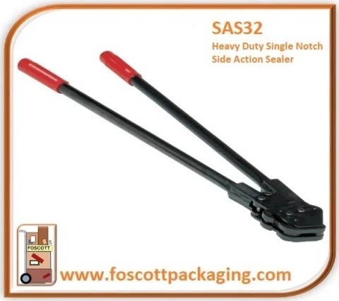 SAS32 Heavy Duty 32mm Single Notch Side Action Sealer, £344.00 + Vat