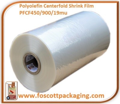 PFCF450/900/19 Polyolefin Centerfold Shrink Film, £124.00 + Vat