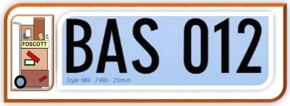 A984 Baselock Rubber Type Style 900 Condensed Letter set