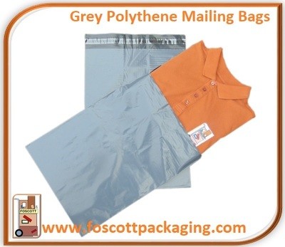 MBG-320-440 Grey Polythene Mailing Bags 320 x 440mm, £77.15 + Vat