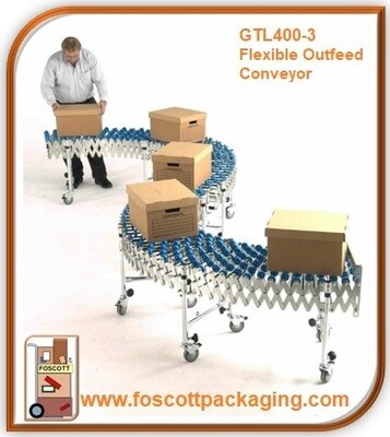 GTL400-3 Pacplan® Flexible Outfeed Conveyor, £1180.00 + Vat