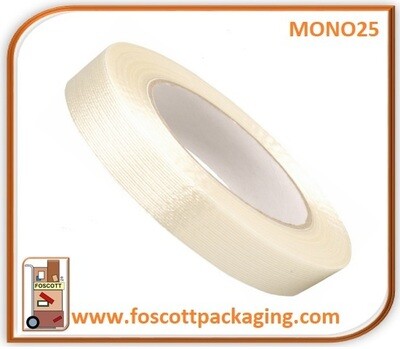 MONO25 Pacplus® 25mm Monoweave Tape, £52.92 + Vat Per Case