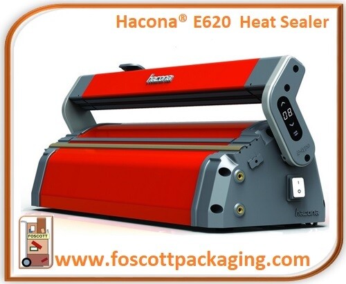 E620 Hacona E-Type Digitally controlled 600mm impulse heat sealer. £2380.00 Exc Vat