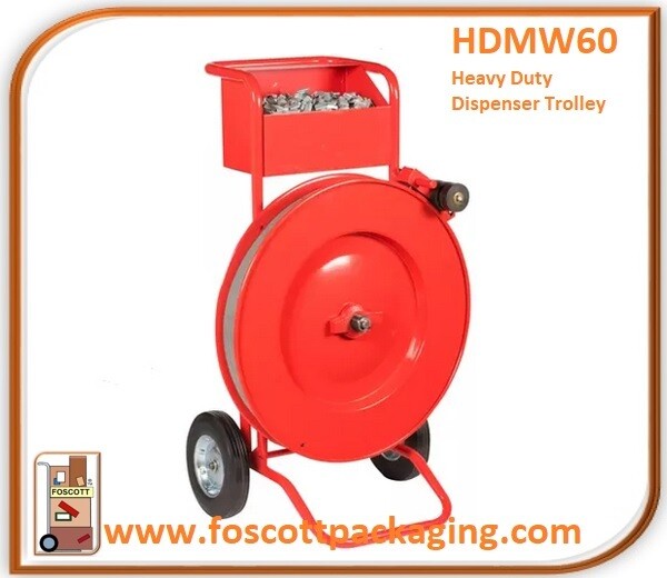 HDMW60 Safeguard® Heavy Duty Mobile Steel Dispenser Trolley, £195.00 + Vat