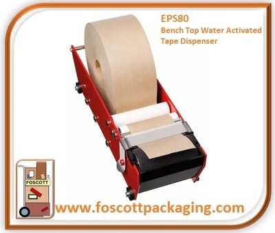 EPS80 Manual Tape Dispenser, Bench top water activated tape dispenser, £25.72 + Vat