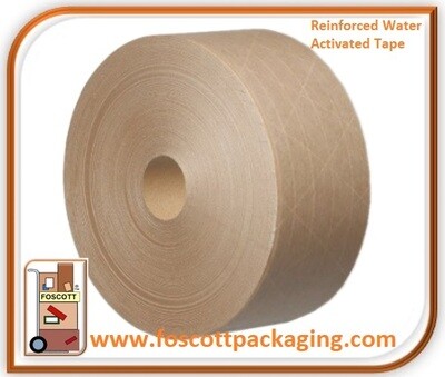 FKR70B-GSI Water Activated Reinforced Brown Tape, £55.36 + Vat per case
