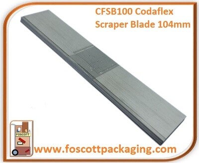 CFSB100 Codaflex Scraper Blade 104mm, For Codaflex 100 Model, Pack of 10 blades