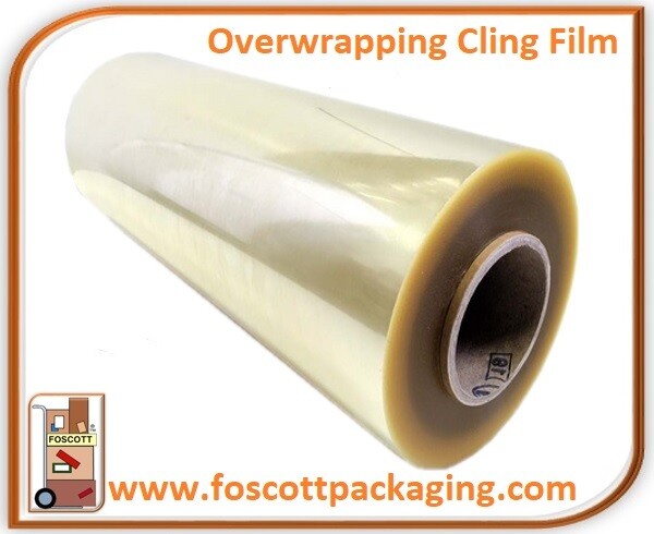 FPSC450P Overwrapping Cling Film, 450 mm x 1500 meters, £78.90 + Vat