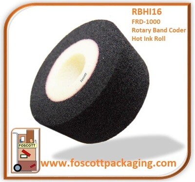 RBHI16 Hot Ink Rolls​ - Rotary Band Heat Sealers - Pack of 10 inked rolls.   £80.00 Exc Vat