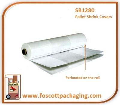 SB1280 Transpal® Pallet Shrink Cover, Per roll £178.00 + Vat